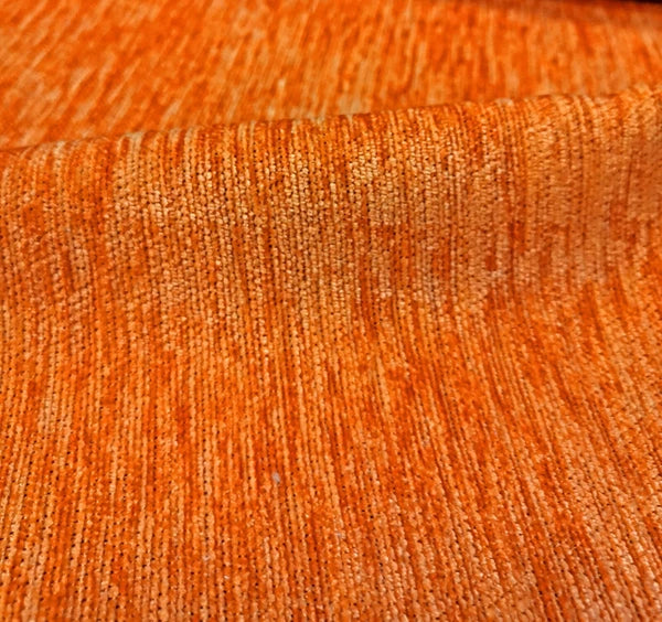 Wn06 Orange Chenille  Sofa Seat Patio Bench Box Cushion Bolster Cover/Runner