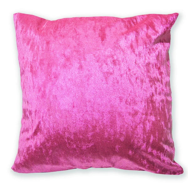 Mv99 H-Pink Crush Velvet Sofa Seat Patio Bench Box Cushion Bolster Cover/Runner
