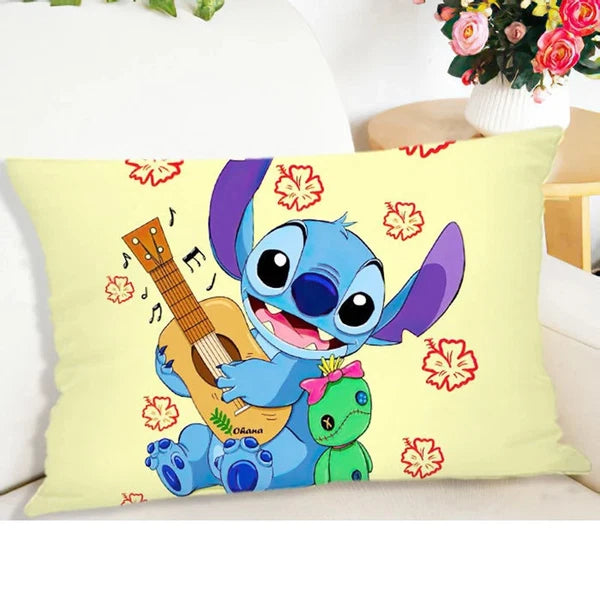 Stitch Pillowcase Room Bed Sleeping Pillowcase Living Room Sofa Cushion Cover