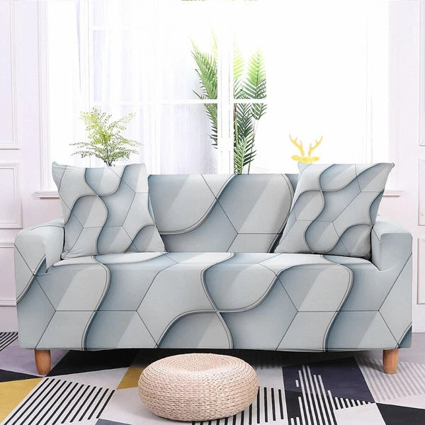 Geometric Printed Elastic Sofa Covers Seater Cover for Living Room Corner