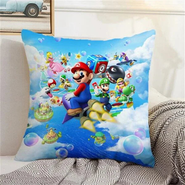 Cushion Cover M-marios Pillow Covers Cushions Sofa Pilow Cases Home Decoration