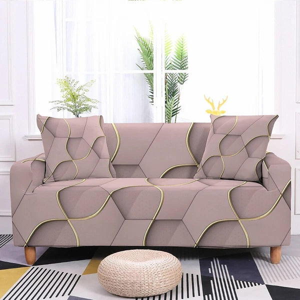 Geometric Printed Elastic Sofa Covers Seater Cover for Living Room Corner