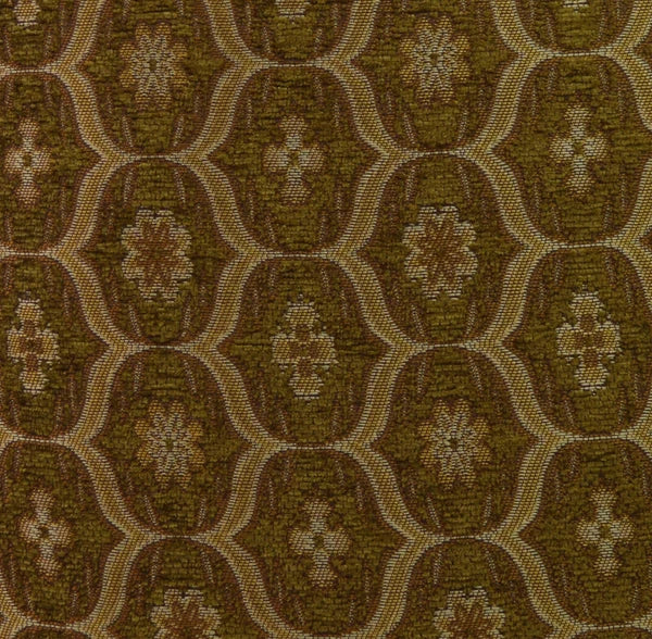 We62 -Olive Brown Eye Flora Damask Bolster Case/Pillow/Sofa Seat Cushion Cover