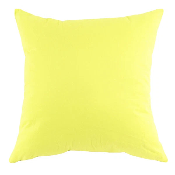 Cushion Cover Cotton Blend Sofa Car Office Home Solid Color Large Pillowcase