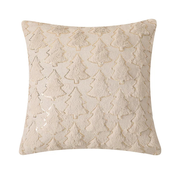 Christmas Tree Throw Pillow Cover Soft Plush Pillowcase Sofa Bed Cushion Decor