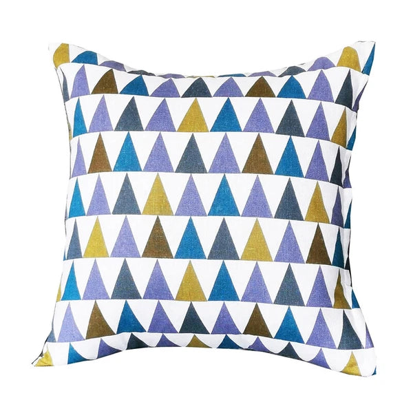 Geometric Cushion Cover Linen Throw Pillow Case Bed Sofa Car Decor 40/45/50cm