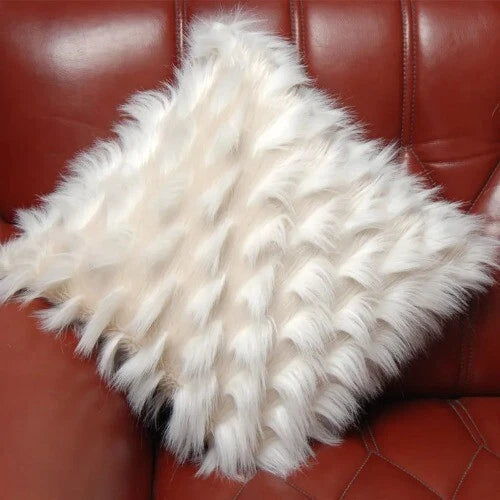 Soft Fur Plush Cushion Cover Luxury Home Decor Pillow Covers Sofa Bed Decorative