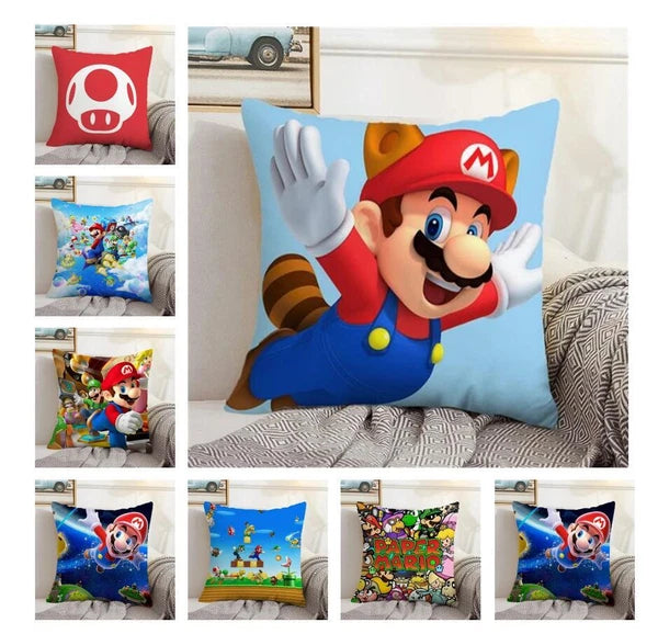 Cushion Cover M-marios Pillow Covers Cushions Sofa Pilow Cases Home Decoration