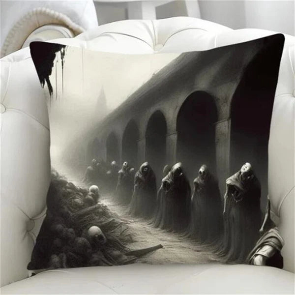 Pillowcase the Underground Cushion Cover Decor Pillowcases for Short Plush Sofa