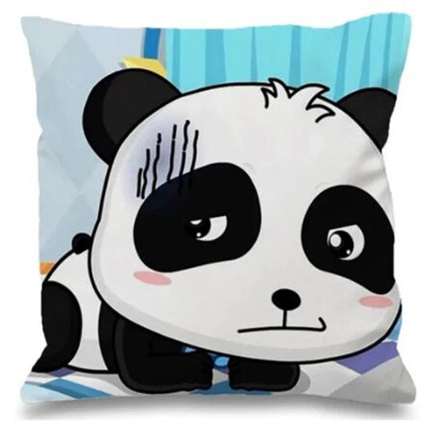 Baby Bus for Sofa Cushions Covers Home Decor Pillowcase Short Plush Bed