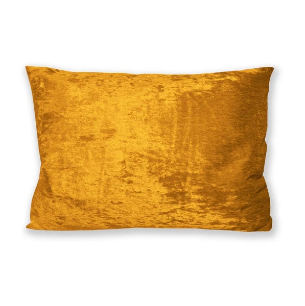 Mv05 O-Gold Crush Velvet Sofa Seat Patio Bench Box Cushion Bolster Cover/Runner