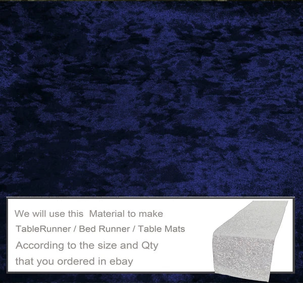Mv35 R-Blue Crush Velvet Sofa Seat Patio Bench Box Cushion Bolster Cover/Runner