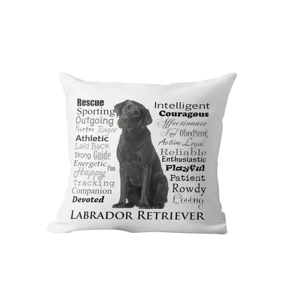 Dog Yorkie Pillow Case Pug Pillows Sofa Car Bed Sofa Pillow Case Cushion Cover