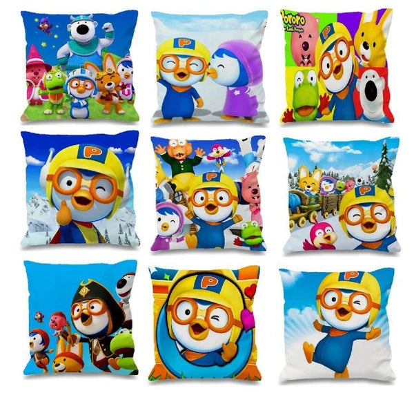 P-pororo Modern Home Products Decorative for Sofa Cushion Cover Pillowcase