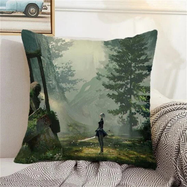 Nier Automata Decorative Sofa Cushion Cover Pillowcases for Cushions Covers
