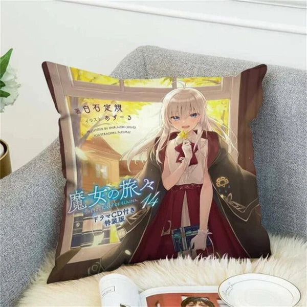 Wandering Witch Pillow Cases Decorative Cushions Cover for Sofa Decor
