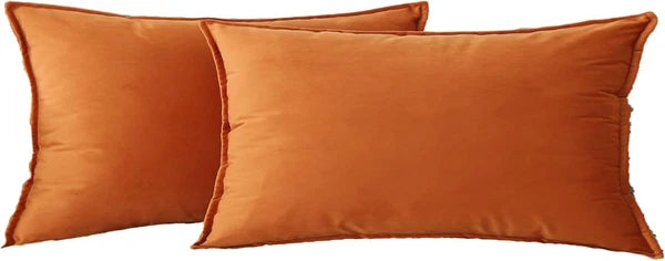 Throw Pillow Covers Pack of 2 Soft Decorative Square Cushion Covers for Couch
