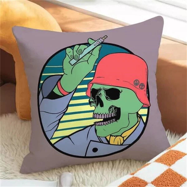 Spirit Car Decoration Fall Pillow Cover Pillowcases for Cushion Covers Sofa Body