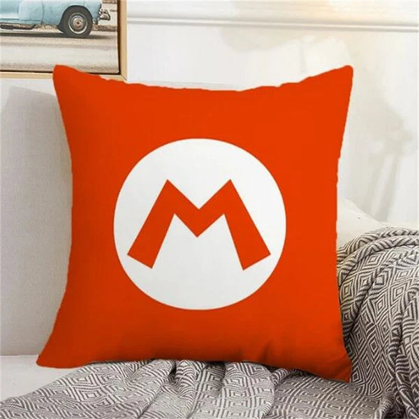 Pillowcase Cushion Cover M-marios Pillow Covers Decorative Sofa Home Decoration
