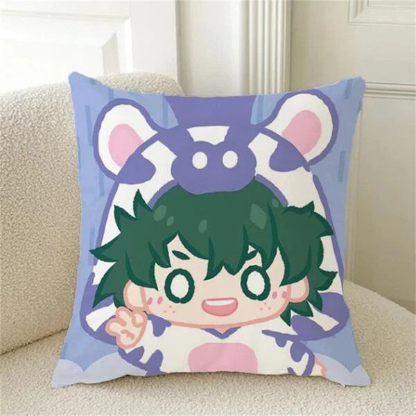 My Hero Academia Print Cushion Cover Pillowcase Home Sofa Decorative Cushions