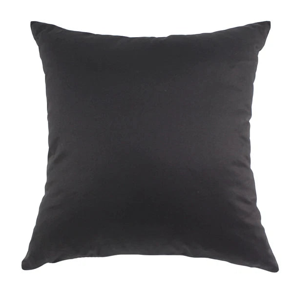 Cushion Cover Cotton Blend Sofa Car Office Home Solid Color Large Pillowcase
