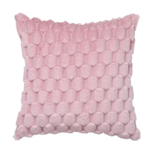 Plush Cushion Cover on Sofa Bed Room Decor Beauty Decoration Pillowcase