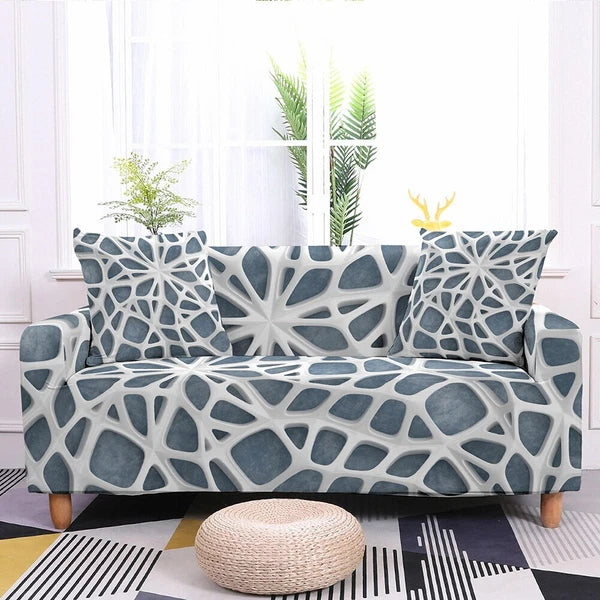 Geometric Printed Elastic Sofa Covers Seater Cover for Living Room Corner