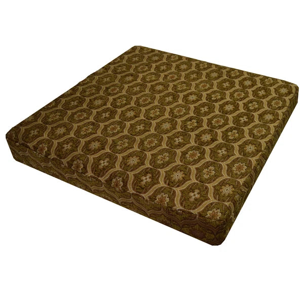 We62 -Olive Brown Eye Flora Damask Bolster Case/Pillow/Sofa Seat Cushion Cover