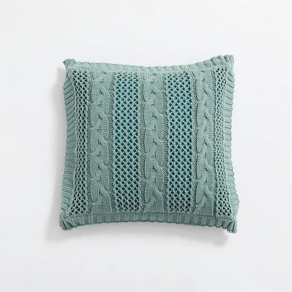 45*45cm Square Knitted Pillowcase Throw Waist Cushion Covers Sofa Bed Home Decor
