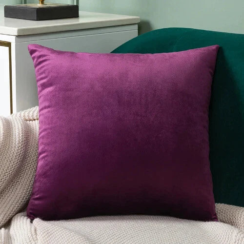 Velvet Cushion Cover Pillowcase Office Sofa Cushion Cover Home Decoration