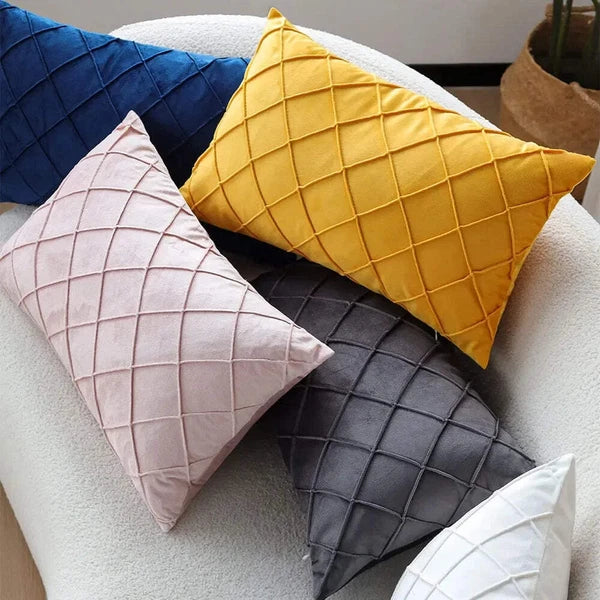 2 Pack 30x50 Rectangular Pillow Cover Ultra Soft Decorative Sofa Throw Cushion C