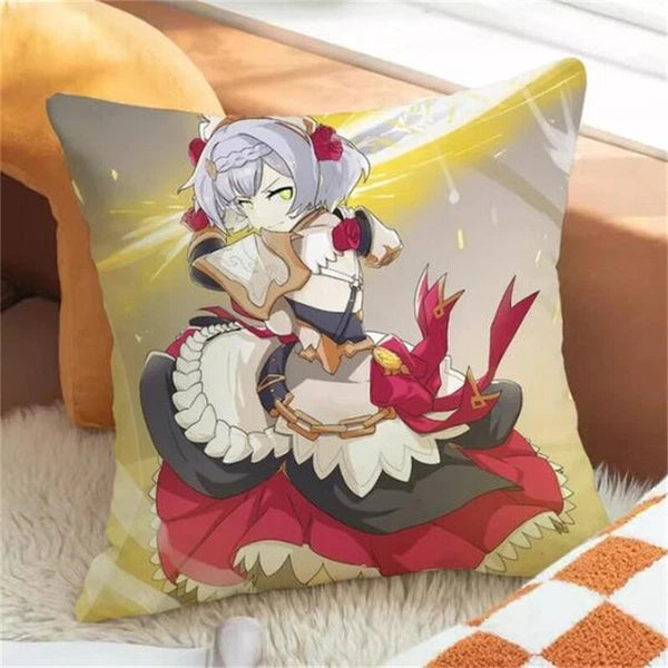 Genshin Impact Pillowcase Throw Pillow Cushion Cover Home Car Decoration Sofa