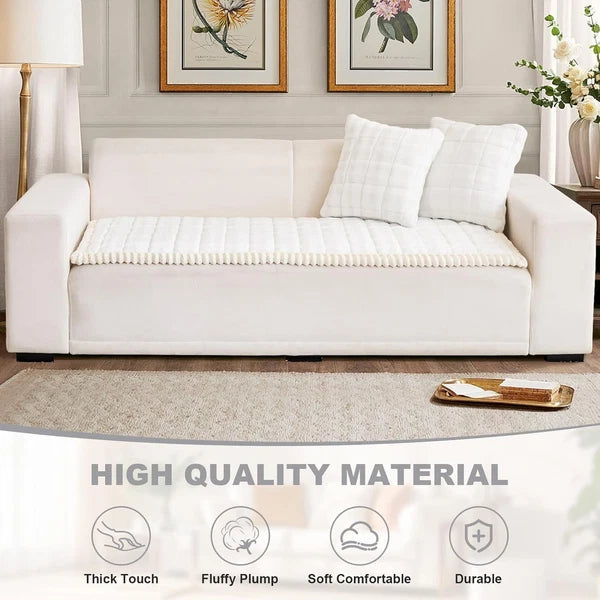 Velvet Couch Covers Sofa Cushion Protector Pets Non Slip Dog Bed Cover Pet Mat