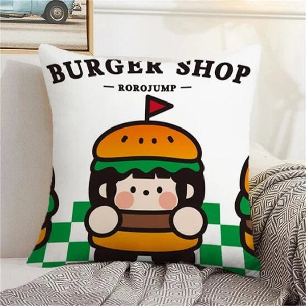 Cushions Home Decor Rorojump Pillow Cover Pillowcase for Cushion Sofa Anime