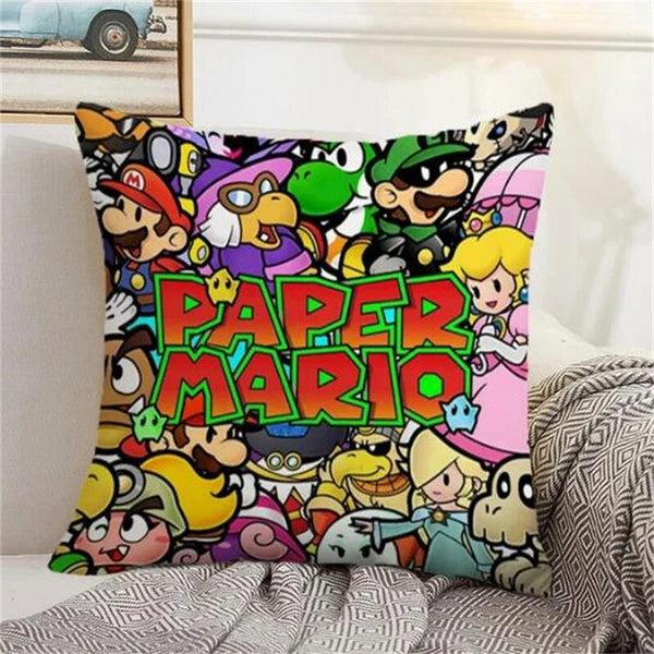 Cushion Cover M-marios Pillow Covers Cushions Sofa Pilow Cases Home Decoration
