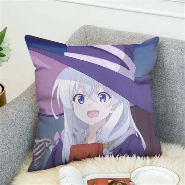 Wandering Witch Pillow Cases Decorative Cushions Cover for Sofa Decor Pillowcase