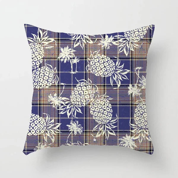 Cactus Succulent Plants Pillowcase Decor Sofa Cushion Case Bed Pillow Cover