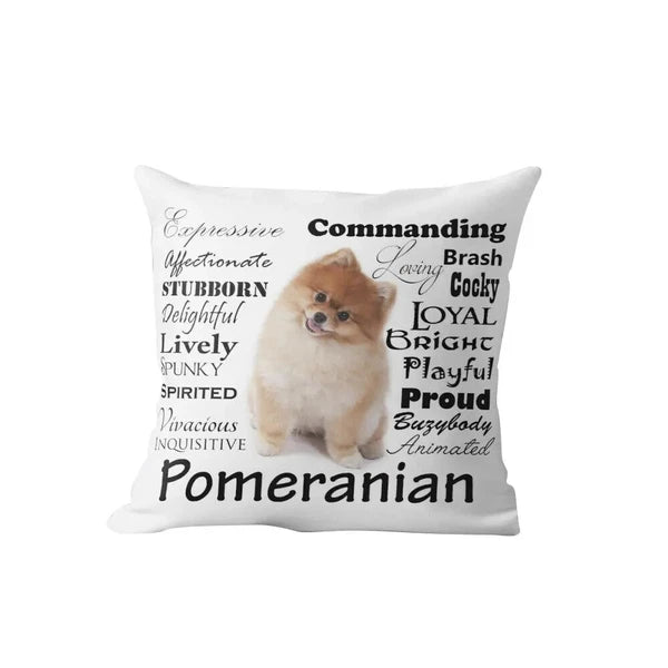 Dog Yorkie Pillow Case Pug Pillows Sofa Car Bed Sofa Pillow Case Cushion Cover
