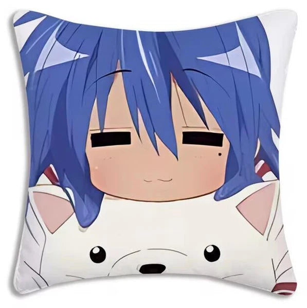 Kawaii Lucky Star Pillow Covers Cartoon Sofa Decor Home Printing Cushion Cover