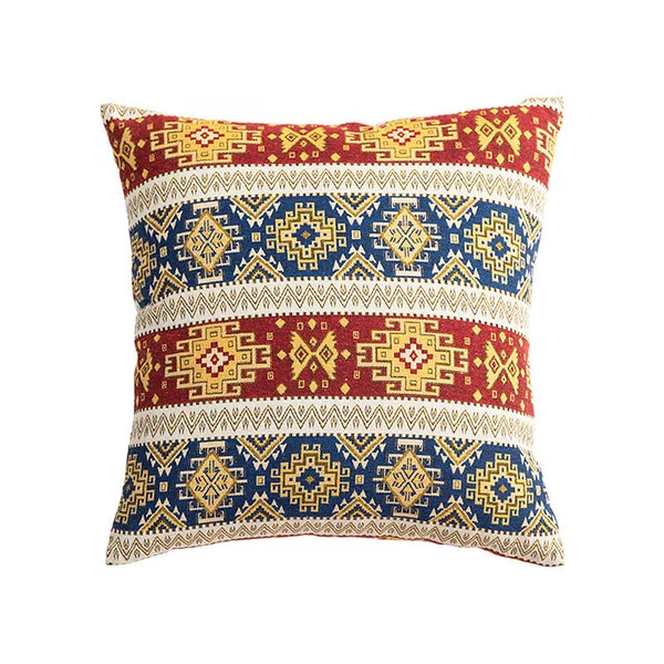 24 x 24in Cotton Linen Blend Home Throw Pillow Cover Case Sofa Bed Cushion Cover