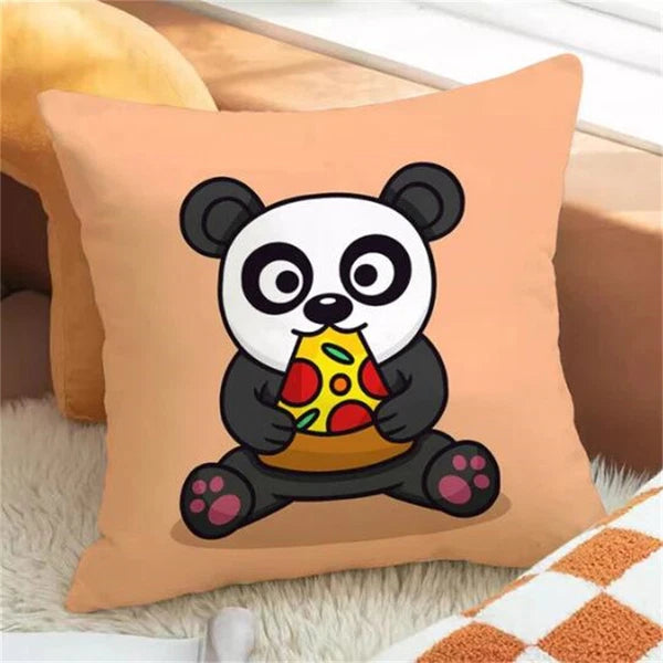 Panda Decorative Decor Short Plush Cushion Cover Pilow Cases Throw Sofa Anime