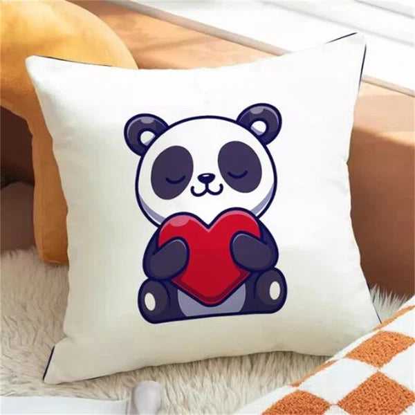 Panda Decorative Pillowcase Decor Cushion Cover Throw Pillows Sofa Anime