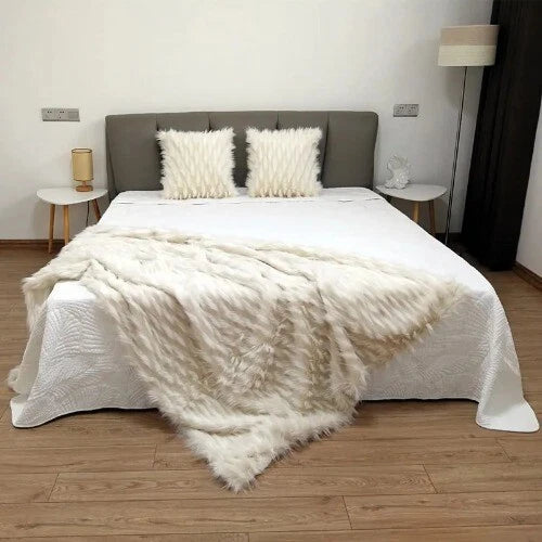 Soft Fur Plush Cushion Cover Luxury Home Decor Pillow Covers Sofa Bed Decorative