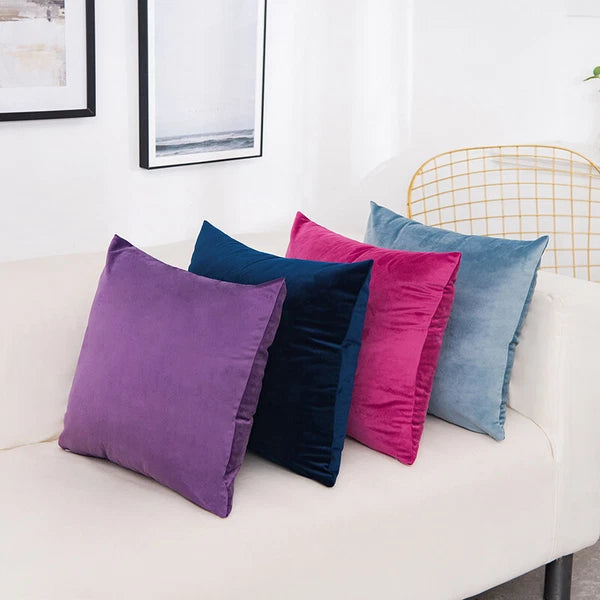 Wholesale Velvet Cushion Cover Pillowcase Pillow Case Sofa Throw Pillows Decor