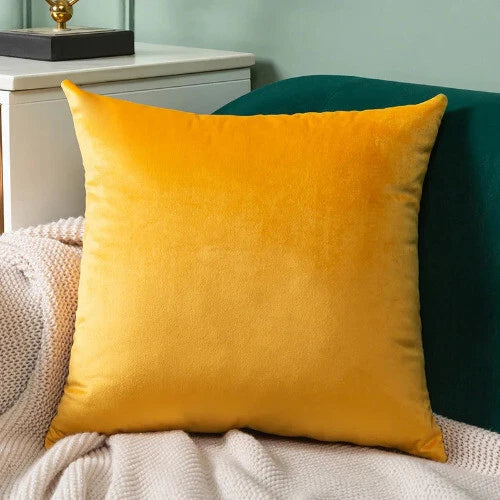 Velvet Cushion Cover Pillowcase Office Sofa Cushion Cover Home Decoration