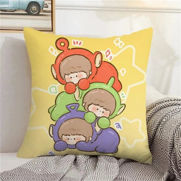 Home Decor Rorojump Pillow Cover Pillowcases for Cushion Covers Sofa Anime