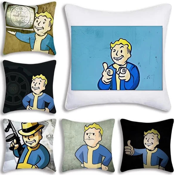 falloutS Pillow Covers Cartoon Sofa Decorative Home Printing Cute Cushion Cover