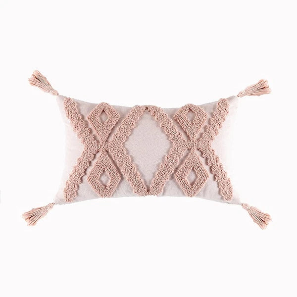1PC Moroccan Cushion Cover Embroidered Tufted Pillow Case for Bedroom Sofa Decor