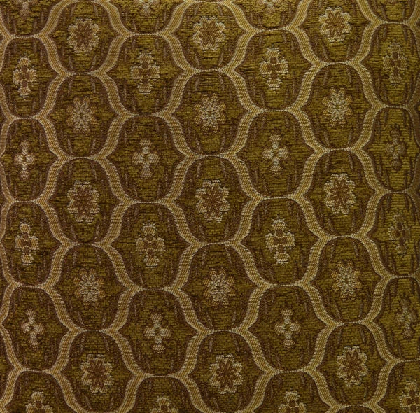 We62 -Olive Brown Eye Flora Damask Bolster Case/Pillow/Sofa Seat Cushion Cover