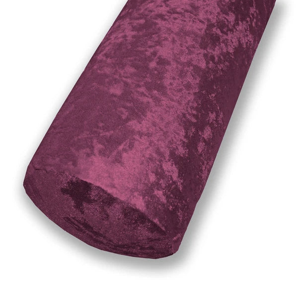 Mv13 Red-purple Crush Velvet Sofa Seat Patio Bench Cushion Bolster Cover/Runner